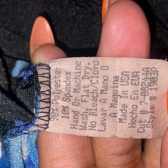 Vintage 90s floral capris leggings - Picture 4 of 5